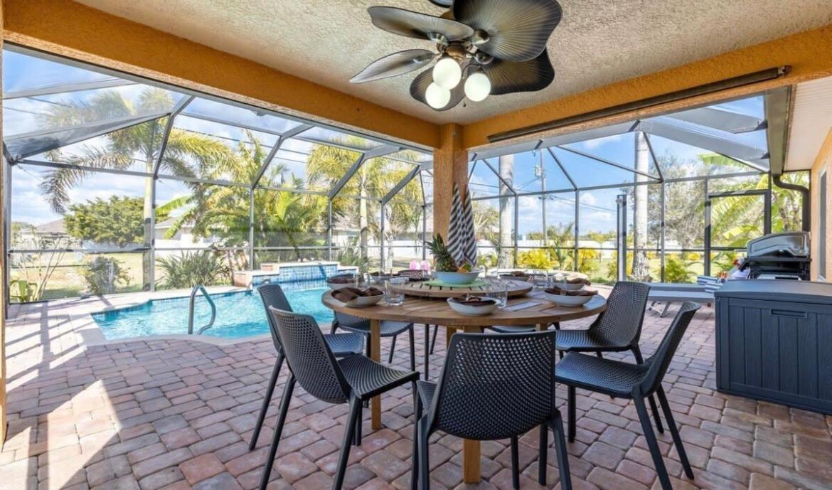 Tranquil Palms Heated Pool Spa Outdoor Tv & More Villa Cape Coral Exterior photo